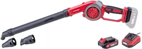 Worcraft CLB-S20LiA ShareSYS, lombfúvó levelekhez, 288 km/h, 20V, akkumulátor, töltő