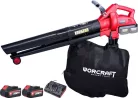 Worcraft CLBV-S40Li ShareSYS, lombszívó, fúvó,230 km/h, 45 lit., 2 db akku +töltő
