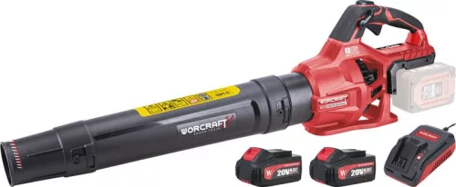  Worcraft CLB-S40LiBA ShareSYS, lombfóvó levelekhez, 220 km/h, 2x20 V, 2db akku + töltő