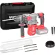 Fúrókalapács Worcraft CRH-S20LiBD, 20V Li-ion, SDS+ 4,5J, szénkefe nélküli