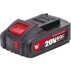   Worcraft CLB-20V-4.0S, akkumulátor, gyorstöltésse,l 4000 mAh, S20Li, powerbank funkcióval