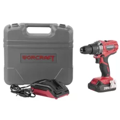 Worcraft CD-S20LiEB fúrógép 1db akkumlátor + töltő