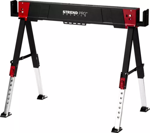 Strend Pro prémium építőipari állvány állítható lábakkal, 103,5 X 70 X 61/85cm,