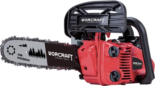Worcraft GCS26-10A, 750W, benzinmotoros láncfűrész,  25,4 cm-es vezetővel