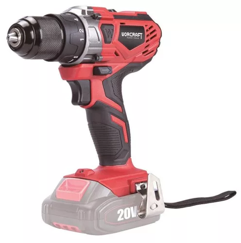 Worcraft CD-S20LiW fúró csavarozó gép, 20 V-os, fém tokmánnyal