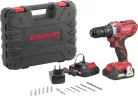 Worcraft CHD-S20LiWB fúró csavarozó gép, 20V, 2x Li-ion 2.0 Ah, szénkefe nélküli, kofferban