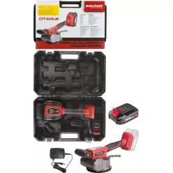   Worcraft CTT-S20LiM vibrációs tapadókorong csempéhez és burkolatokhoz, kofferban 