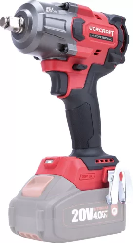 Worcraft CIW-S20LiB-850 ütvecsavarozó 1/2", 850 Nm