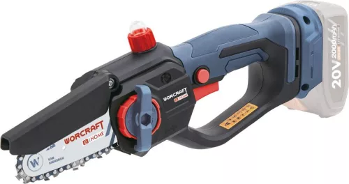 Worcraft Home CHS-S20LiC láncfűrész 4", akkumulátor, töltő, koffer