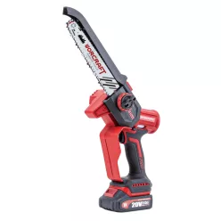   Worcraft CHS-S20LiBDM ShareSYS, szénkefe nélküli, 20V Li-ion, 8" lánc, mini láncfűrész szett