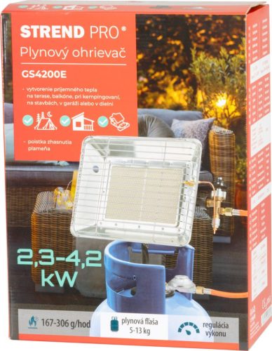 Strend Pro gázos hősugárzó, Propán-bután gázpalackhoz