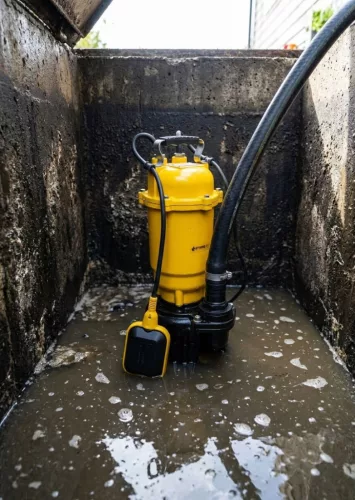 Strend Pro Garden szennyvízszivattyú lapáttal emésztőhöz, 750W