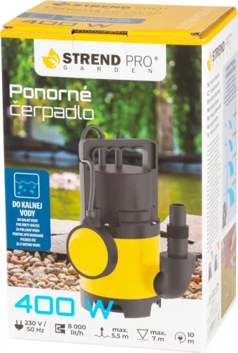 Strend Pro Garden kerti szivattyú zavaros vízhez,400W