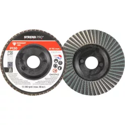   Strend Pro Premium lamellás gyémánt csiszolókorong 115X22 mm, P120