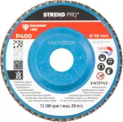 Strend Pro Premium lamellás gyémánt csiszolókorong 115X22 mm, P400