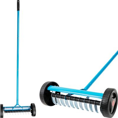 gyepgereblye_strend_pro_11_fogu_gyepszellozteto_gyomhoz_kerekekkel_fem_nyellel