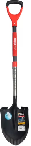 Strend Pro prémium RedShark, hegyes ásó, D fogantyúval, üvegszálas nyéllel, 1150 mm