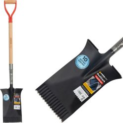  Strend Pro prémium RedShark, egyes ásó, D fogantyúval, fa nyéllel, 1150 mm