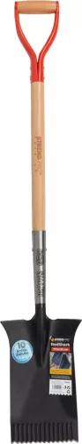 Strend Pro prémium RedShark, egyes ásó, D fogantyúval, fa nyéllel, 1150 mm