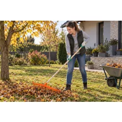 Strend Pro gereblye, 14 fogú, 60 cm, 136 cm-es fa nyéllel