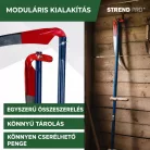 Strend Pro kovácsolt kasza 600 mm, fém nyéllel