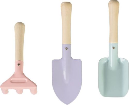 Strend Pro kerti szerszámkészlet gyerekeknek, fa+acél, 3 db-os