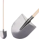 Strend Pro ásólapát 275 x 240 mm, komaxit, nyéllel