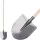 Strend Pro ásólapát 275 x 240 mm, komaxit, nyéllel
