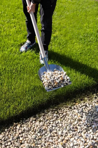 Strend Pro univerzális lapát 286 X 265 mm, nyéllel