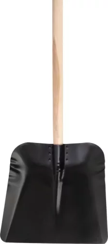 Strend Pro lapát 1,5 mm vastag acélból, fekete, nyéllel