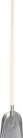 Strend Pro univerzális lapát 275 x 235 mm, nyéllel