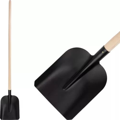  Strend Pro lapát 280 x 235 mm, fekete, nyéllel