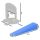 strend_pro_ls210_w_szintezo_tavtarto_burkolat_ala_10_mm_csomag._100_db_feher_muanyag