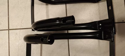 Strend Pro prémium Fortis D-1, 100 literes talicska, Bantam kerékkel, horganyzott puttony, max. 160 kg értékcsökkentett