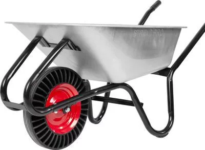 Strend Pro prémium Fortis D-1, 100 literes talicska, Bantam kerékkel, horganyzott puttony, max. 160 kg értékcsökkentett