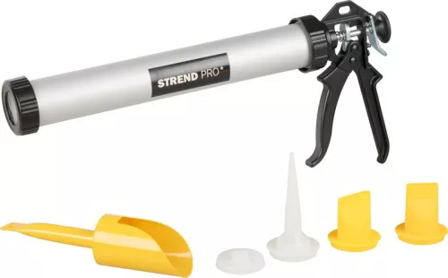 Strend Pro alumínium fúgázó pisztoly 600 ml + hegyek
