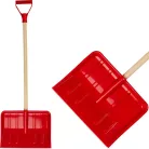 Strend Pro BOBAS gyerek hólapát, PVC, fa nyéllel, 285x210/850 mm
