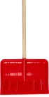 Strend Pro BOBAS gyerek hólapát, PVC, fa nyéllel, 285x210/850 mm