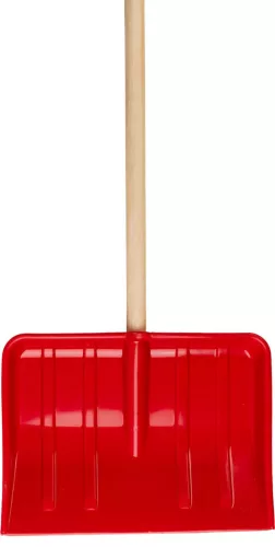 Strend Pro BOBAS gyerek hólapát, PVC, fa nyéllel, 285x210/850 mm