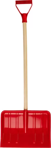 Strend Pro BOBAS gyerek hólapát, PVC, fa nyéllel, 285x210/850 mm