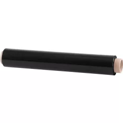 Strend Pro fekete sztreccsfólia 500 mm, 23 µm, H-115 m