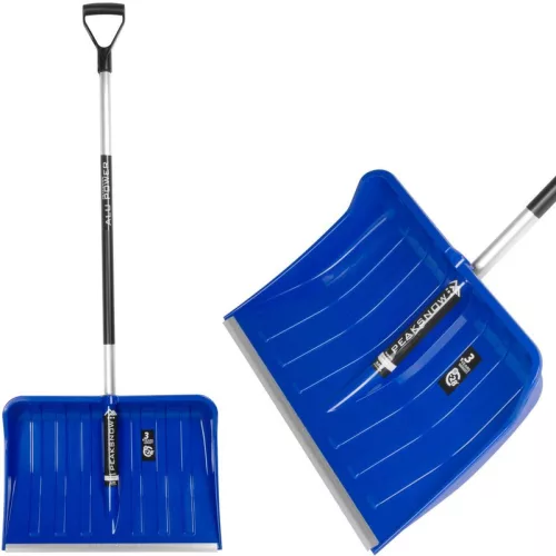 Strend Pro ALPINUS ALUTUBE PVC hólapát, fém él, alumínium nyéllel, 550x385/1460 mm