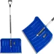 Strend Pro ALPINUS ALUTUBE PVC hólapát, fém él, alumínium nyéllel, 550x385/1460 mm