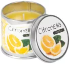 Citronella gyertya fémdobozban, 50 g, 55x55 mm