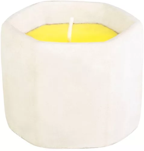 Citronella gyertya, cement tartóban 85 g, 90x75 mm