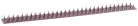 Strend Pro Garden madárvédőrács, barna, 10 db-os csomag, 49x4,5x1,7 cm