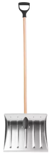 Strend Pro alumínium hólapát, fa nyéllel, 400x350 mm