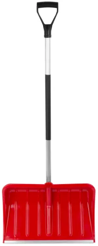 Strend Pro PVC hólapát, fém él, alumínium nyélle, 540x360/1370 mm