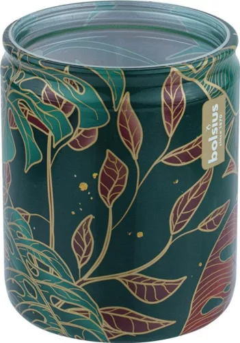 Bolsius gyertya üvegpohárban, 82x68 mm, 12 db/csomag