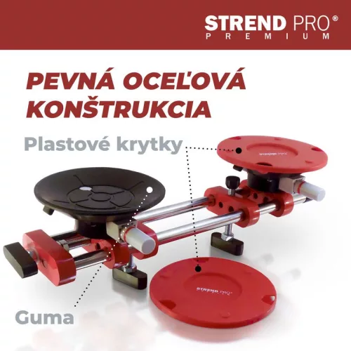 Strend Pro tapadókorongos szintezőeszköz csempékhez és padlóburkolatokhoz, max.150 kg